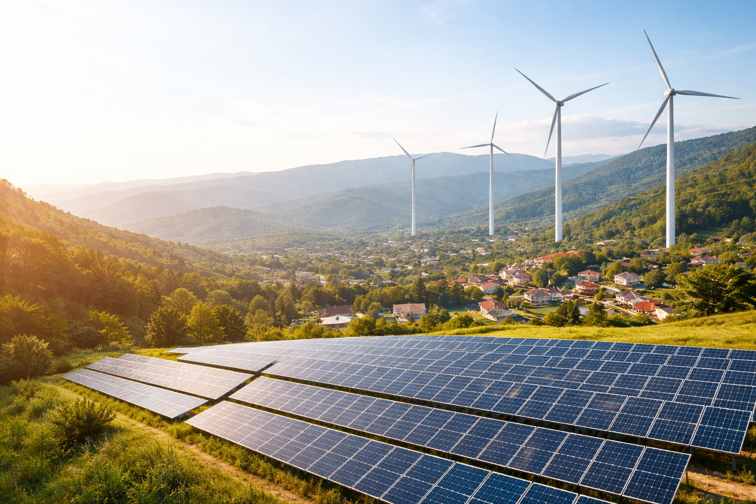 Infraestructura de energía renovable